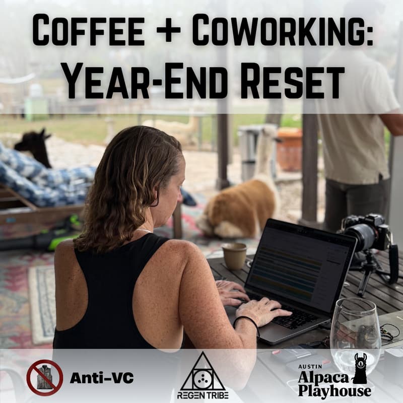 Cover Image for Coffee + Coworking: Year-End Reset