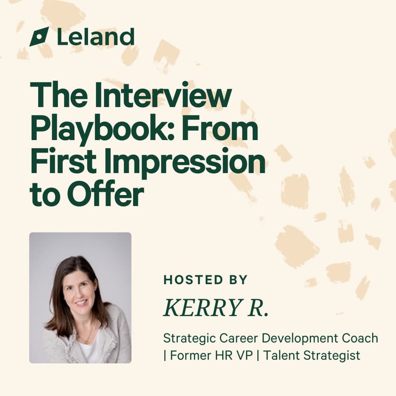 Cover Image for The Interview Playbook: From First Impression to Offer