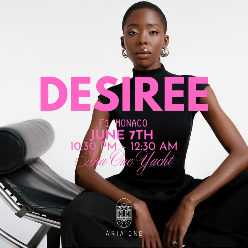 Cover Image for Aria One Yacht Party X Monaco F1 DESIREE