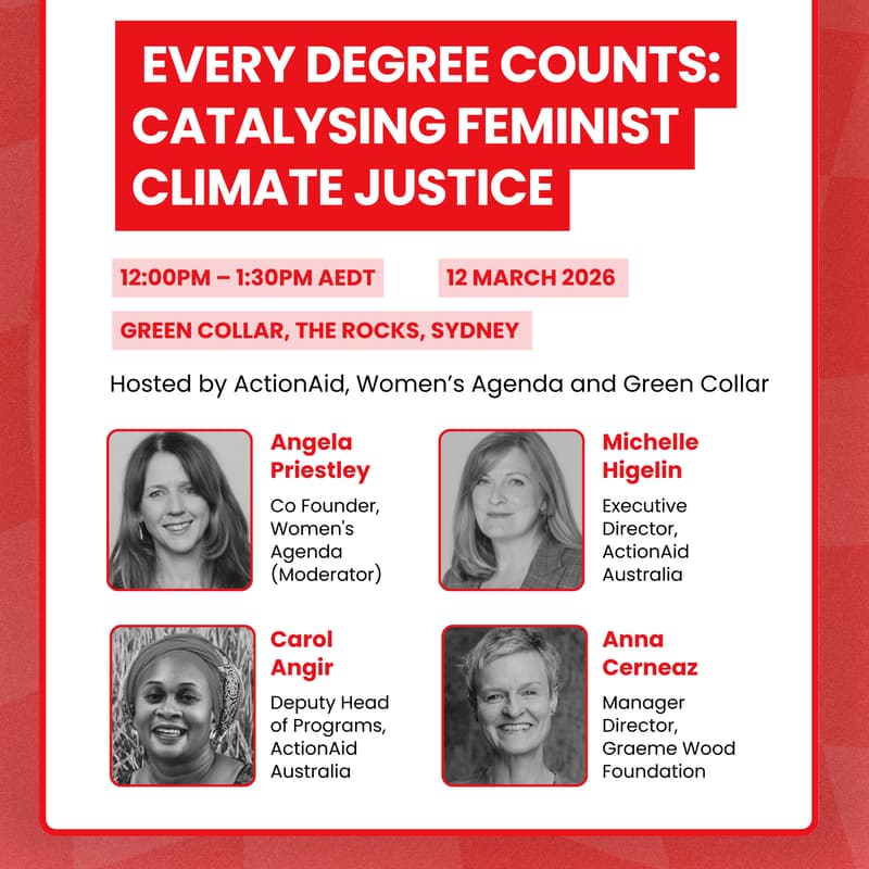 Cover Image for Every degree counts: catalysing feminist climate justice