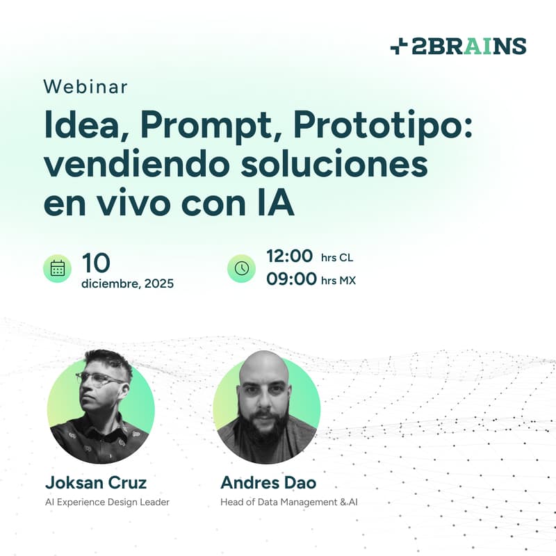 Cover Image for Idea, Prompt, Prototipo: vendiendo soluciones en vivo con IA