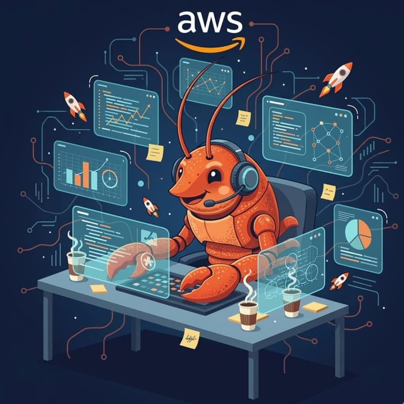 Cover Image for OpenClaw on AWS - Deploy Your AI Agent in One Click