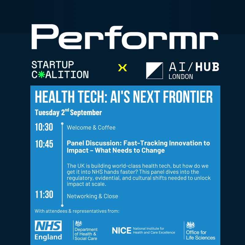 Cover Image for Health Tech: AI's Next Frontier Panel Discussion