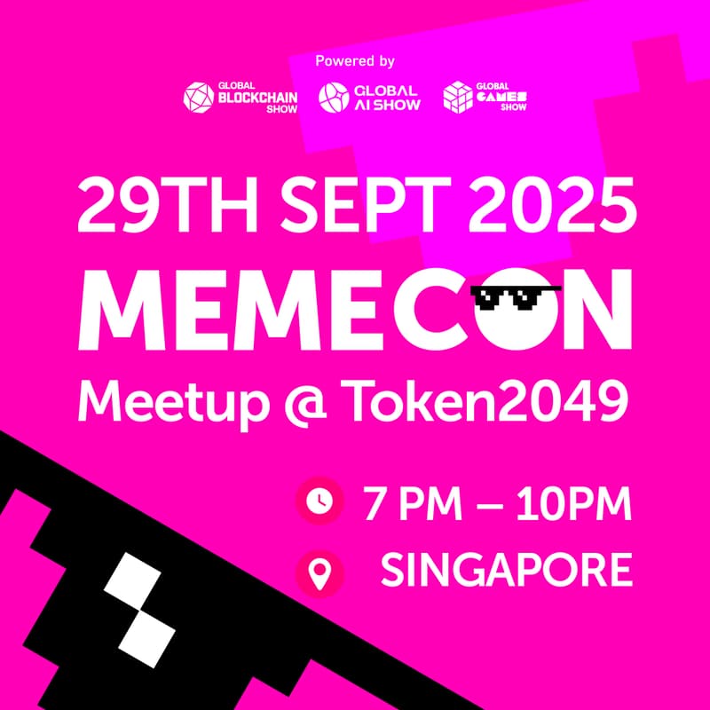Cover Image for MemeCon Meetup @ Token2049