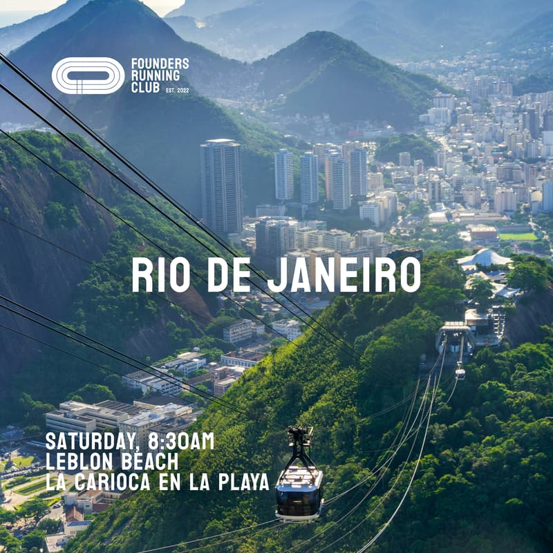Cover Image for Founders Running Club :: Rio de Janeiro