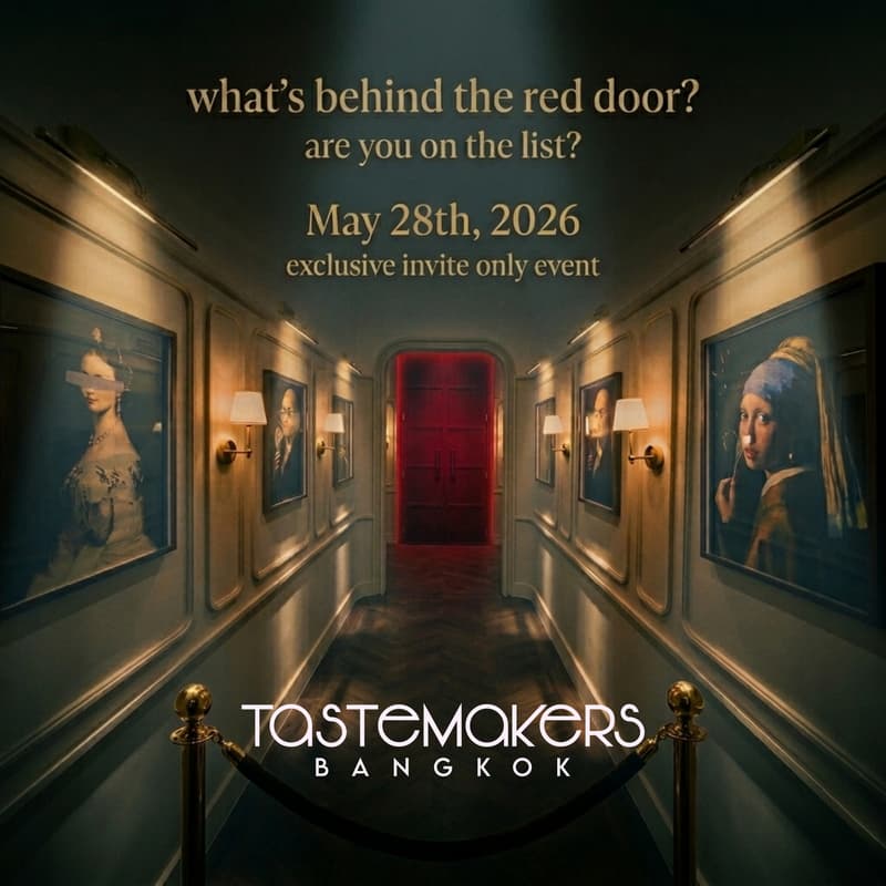 Cover Image for Tastemakers Bangkok: Behind The Red Door BKK