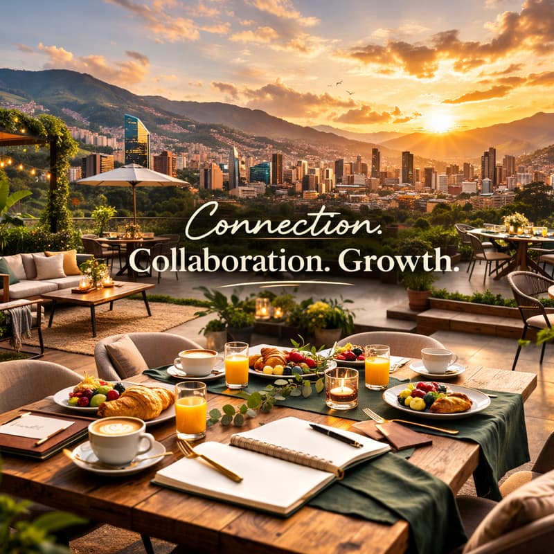 Cover Image for International Breakfast Club: Medellín Chapter