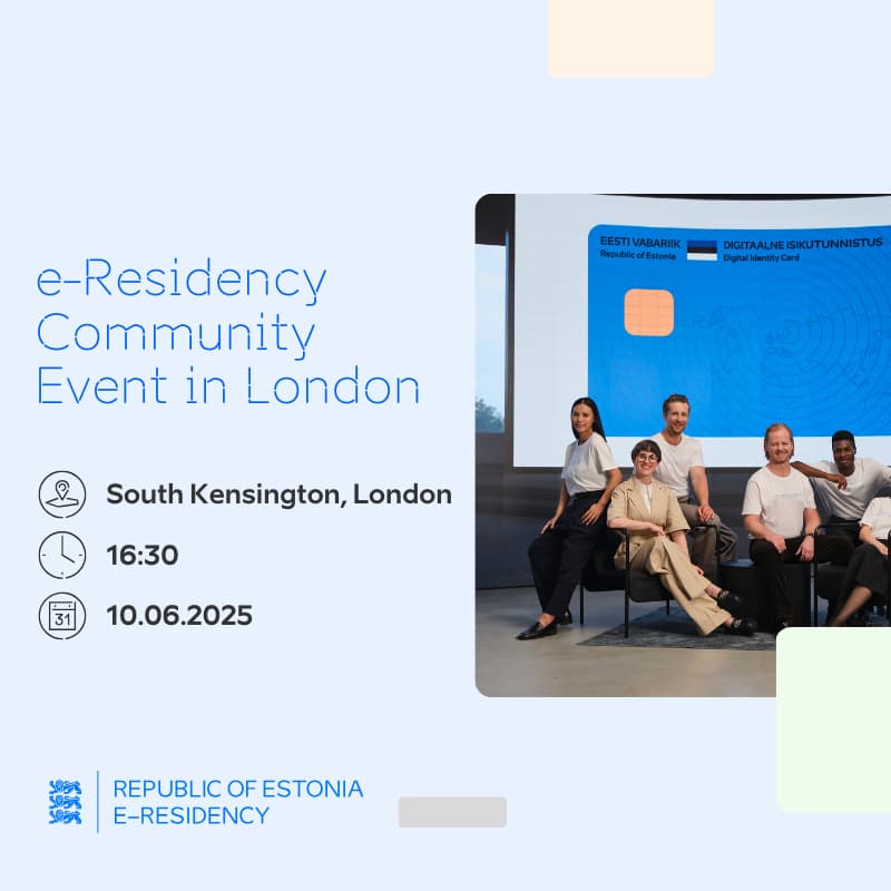 Cover Image for e-Residency Community Event in London