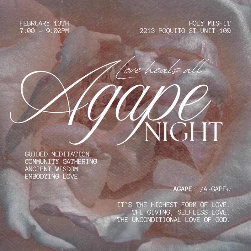 Cover Image for Agape Night