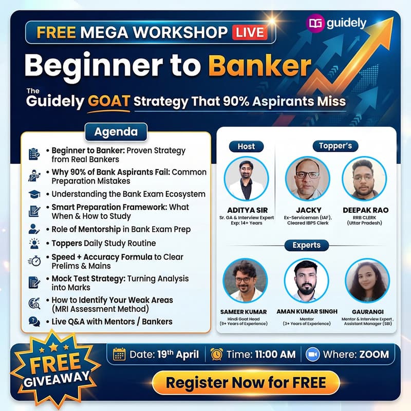 Cover Image for Beginner to Banker The Guidely GOAT Strategy That 90% Aspirants Miss