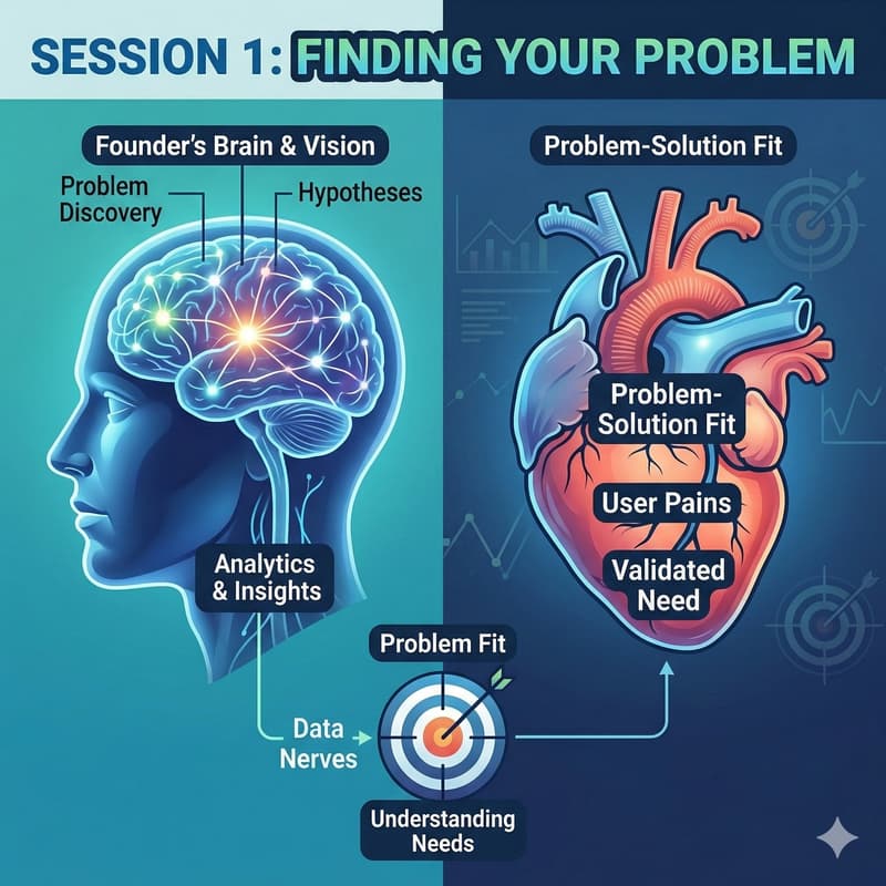 Cover Image for The Psychology & Anatomy of a Start-Up: Session 1 - Finding Your Problem