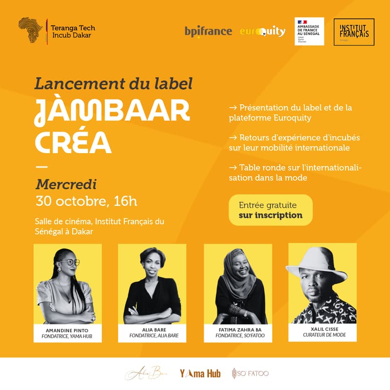 Image de couverture pour Lancement de la Communauté Jambaar Crea by Teranga Tech Incub