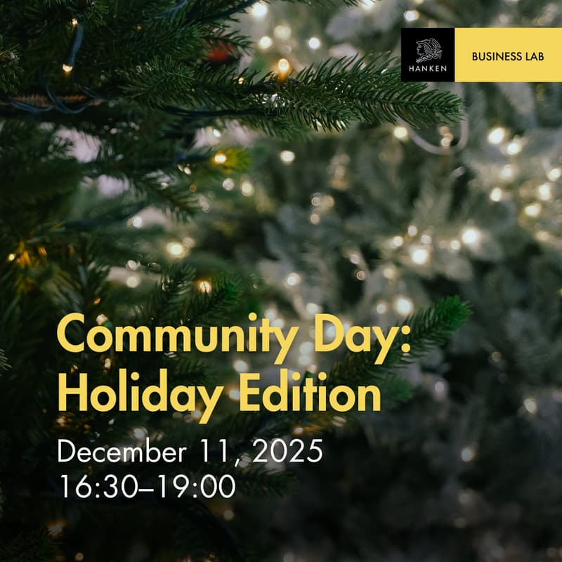 Cover Image for Hanken Business Lab Community Day: Holiday Edition