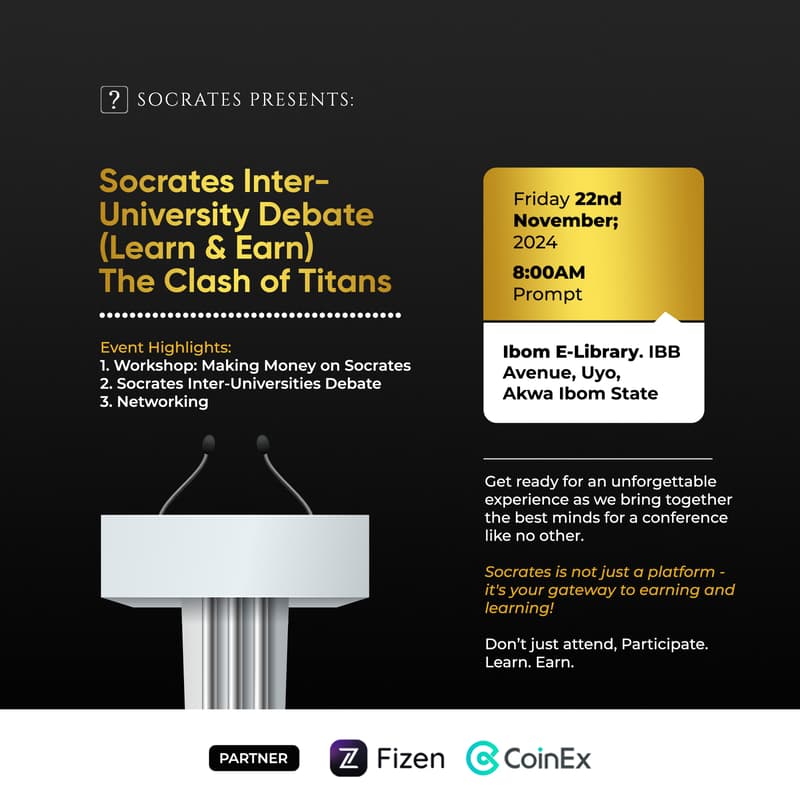 Cover Image for Socrates Inter-University Debate