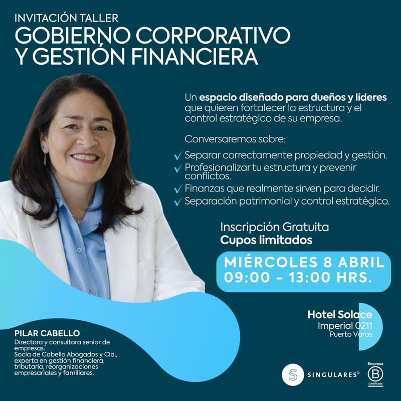 Cover Image for Taller Gobierno Corporativo y Gestión Financiera