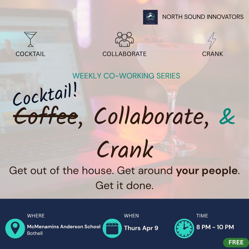Cover Image for Cocktail, Collaborate, & Crank!