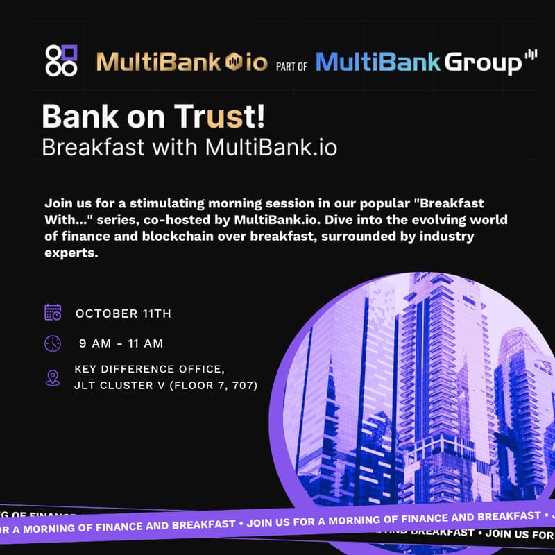 Cover Image for Bank on Trust: Breakfast with Multibank.io
