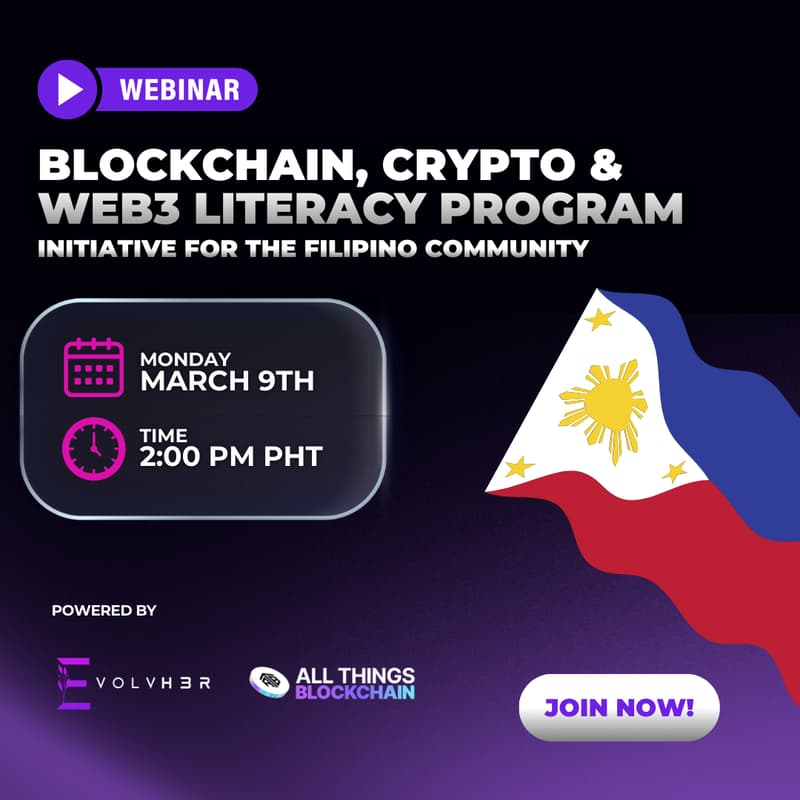 Cover Image for Filipino Blockchain, Crypto and Web3 Literacy Program