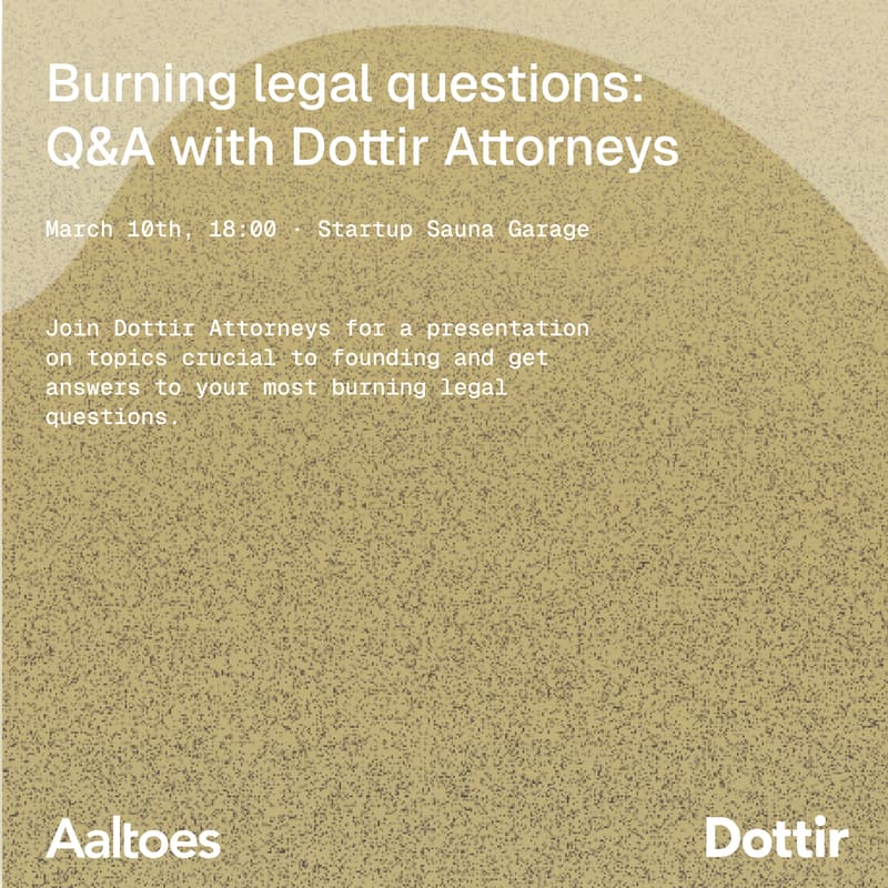 Cover Image for Q&A with Dottir Attorneys
