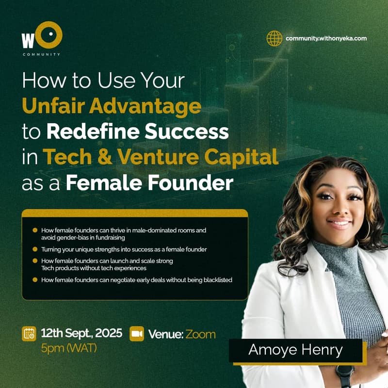 Cover Image for How to Use Your Unfair Advantage to Redefine Success in Tech & Venture Capital as a Female Founder