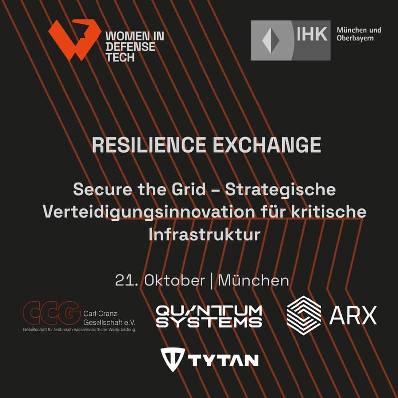 Cover Image for RESILIENCE EXCHANGE: Secure the Grid – Strategische Verteidigungsinnovation für kritische Infrastruktur
