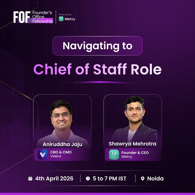 Cover Image for Navigating To Chief Of Staff Role