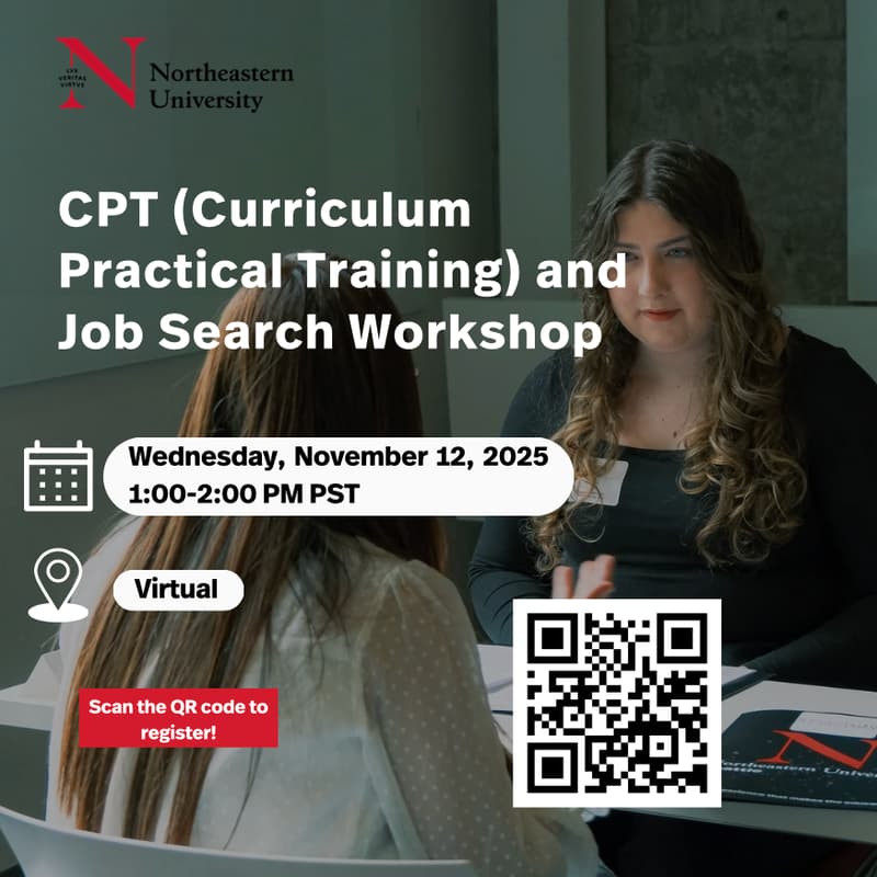 Cover Image for CPT and Job Search Workshop
