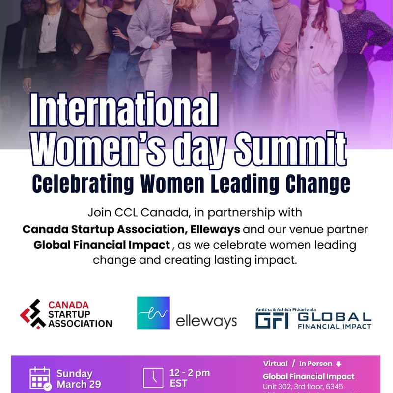 Cover Image for International Women's Day Summit