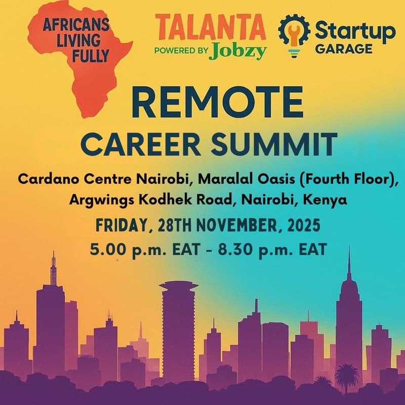 Cover Image for Remote Career Summit 2025 — Kenya Edition