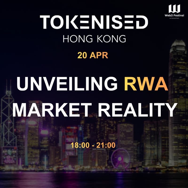 Cover Image for TOKENISED HONG KONG Web3 Festival Edition