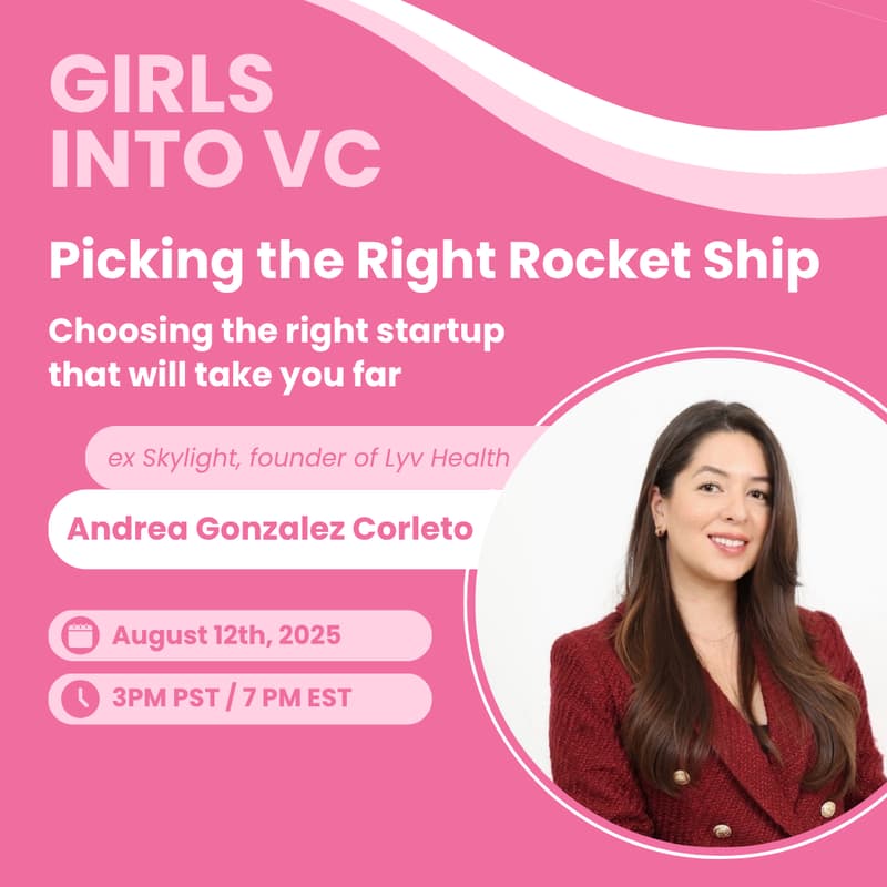 Cover Image for Picking the Right Rocket Ship: Choosing the Startup That Will Take You Far with Andrea Corleto