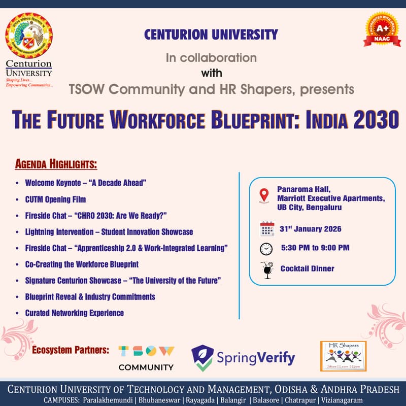 Cover Image for THE FUTURE WORKFORCE BLUEPRINT: INDIA 2030