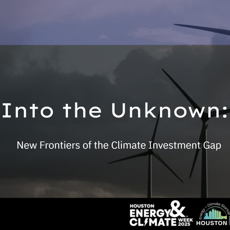 Cover Image for Into the Unknown: New Frontiers of the Climate Investment Gap