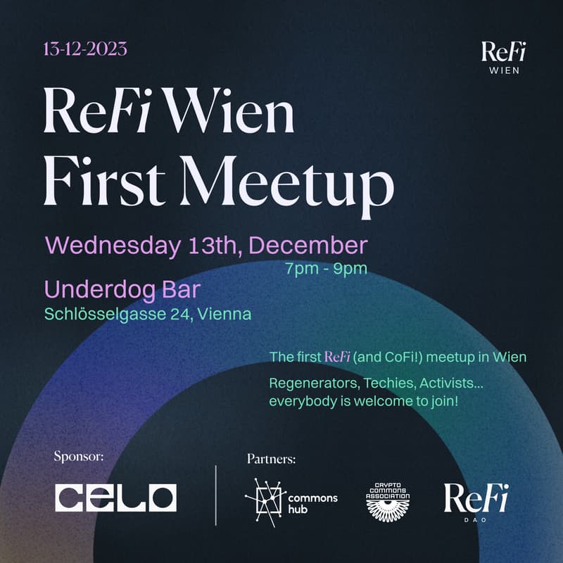 Cover Image for ReFi Wien First Meetup