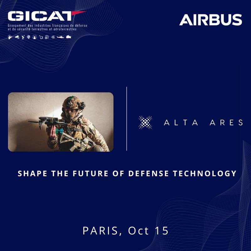 Cover Image for Visite Alta Ares (Defense Tech Start-up) - Paris