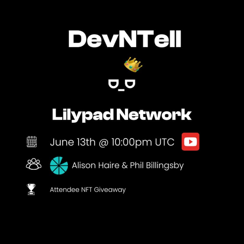 Cover Image for DevNTell - Lilypad Network: Serverless Distributed Compute for AI