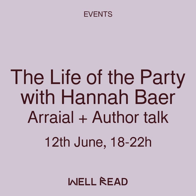 Cover Image for The Life of the Party with Hannah Baer: Arraial + Author  talk