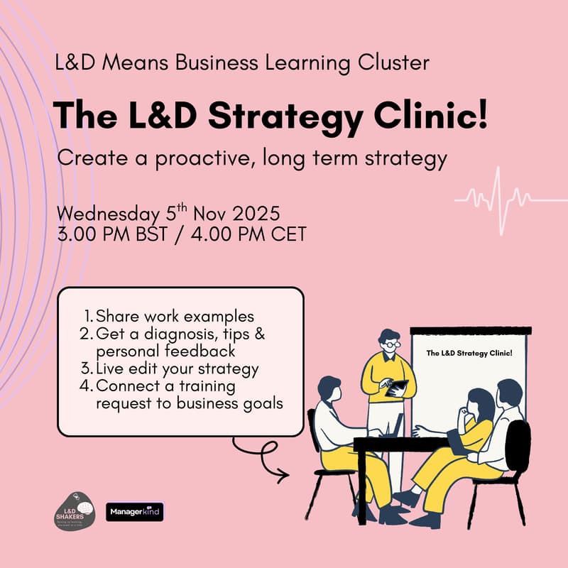 Cover Image for The L&D Strategy Clinic #4