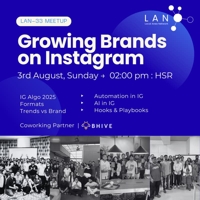Cover Image for LAN-33: Growing Brands on Instagram (For Marketers)
