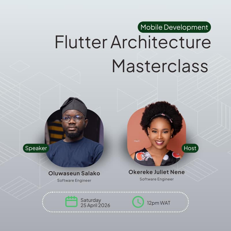 Cover Image for Flutter Architecture Masterclass