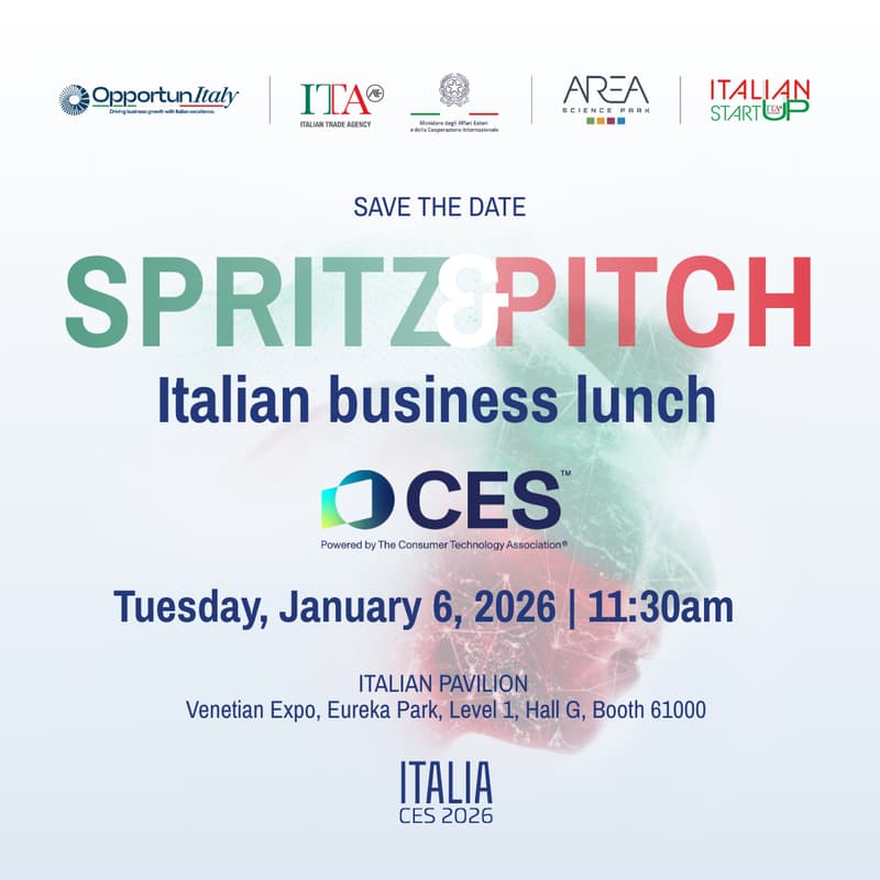 Cover Image for Spritz&Pitch – Italia @ CES 2026