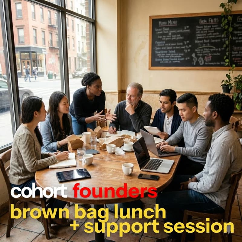 Cover Image for Early Stage Founders - Brown Bag Lunch and Support Session