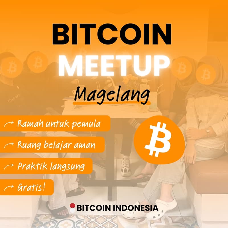 Cover Image for Bitcoin Indonesia Community Meetup Magelang 27 September 2026