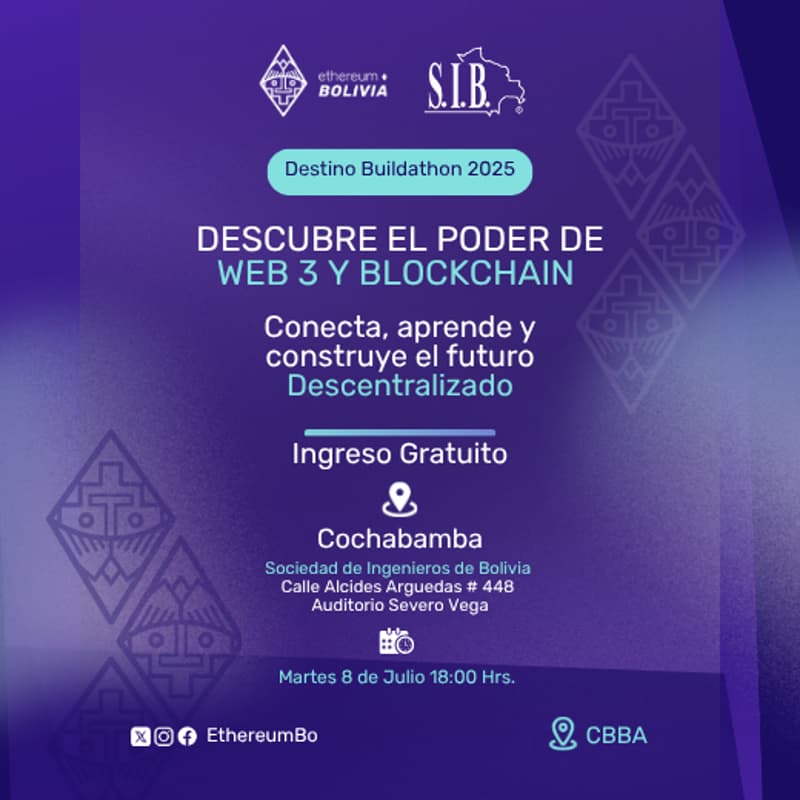 Foto de portada de Prepárate para el Futuro: Blockchain y Web3 #RoadToBuildathon