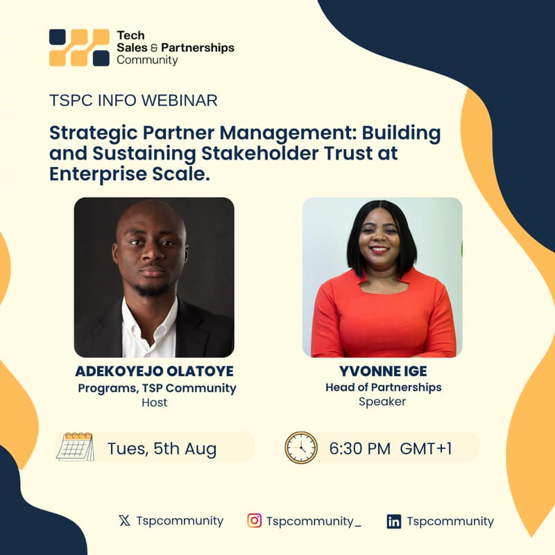 Cover Image for Strategic Partner Management: Building and Sustaining Stakeholder Trust at Enterprise Scale
