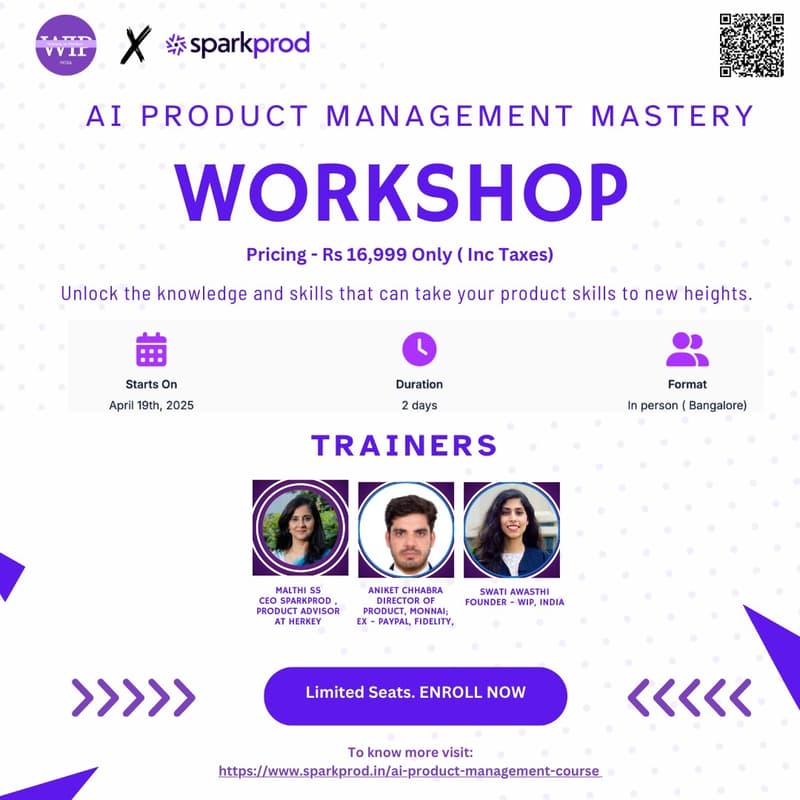 Cover Image for AI Product Management Mastery Workshop (online)