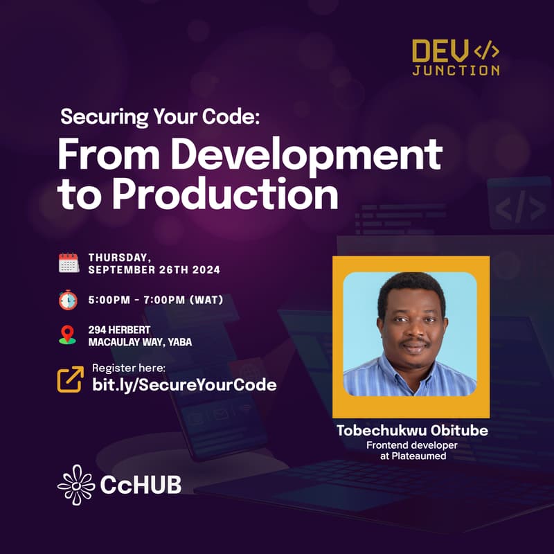 Cover Image for Dev Junction - Securing Your Code: From Development to Production
