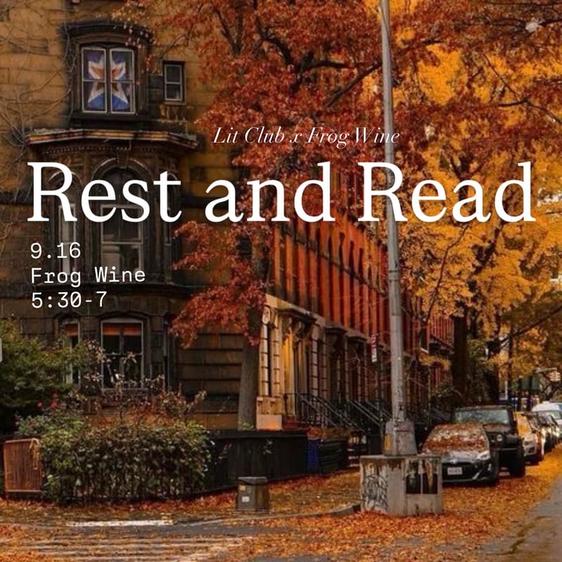 Cover Image for Rest and Read