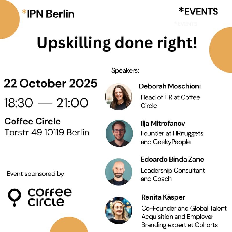 Cover Image for IPN Event - Upskilling done right!