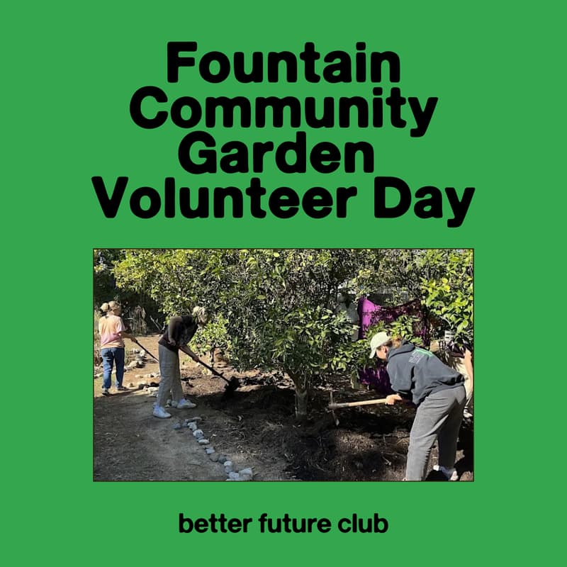Cover Image for 🌱 Fountain Community Garden Volunteer Day